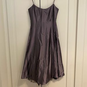 Purple Laundry by Shelli Segal silk dress spaghetti strap dress